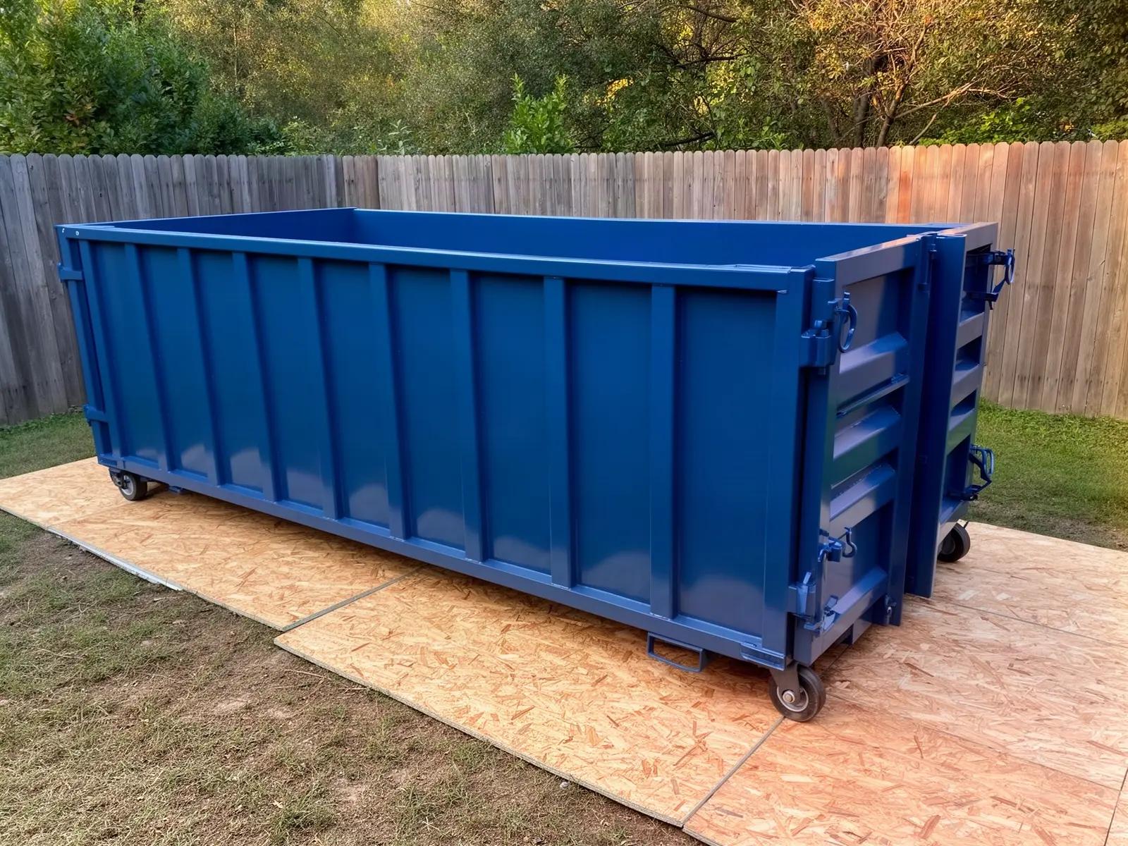 Roll-off dumpster from Cherry Lake Dumpsters in Dallas, TX